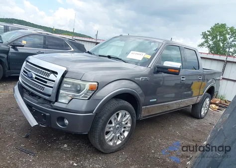 2014 Ford F-150 Platinum from USA, damaged, VIN 1FTFW1ET9EFC50861